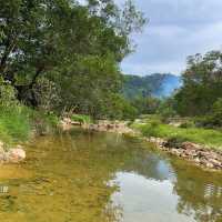 ความสุขท่ามกลางธรรมชาติที่ธารน้ำพุร้อนปลายพู่