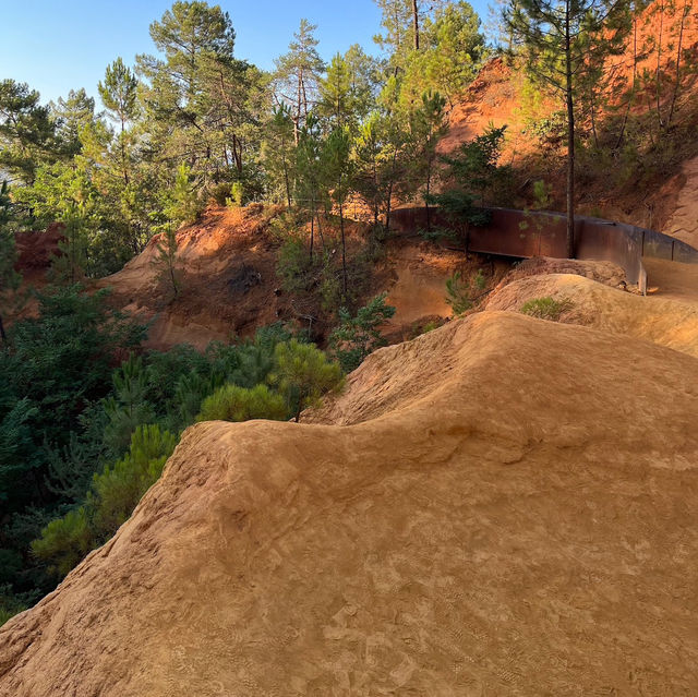 Walk Through a Kaleidoscope of Colors on the Ochre Trail in Roussillon