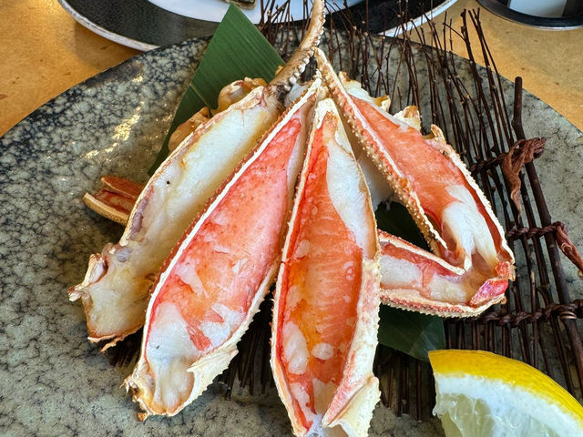 「大阪蟹道樂，午餐時間有位」