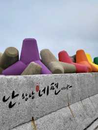 알록달록 아름다운 어달항 테트라포트