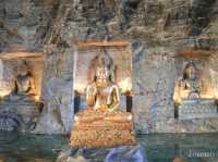 รีวิว แกะสลักพระใหญ่ (เมืองโบราณอู่ทอง) 