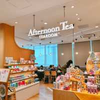 盛裝甜點有野餐風又很好吃的博多咖啡廳 Afternoon Tea