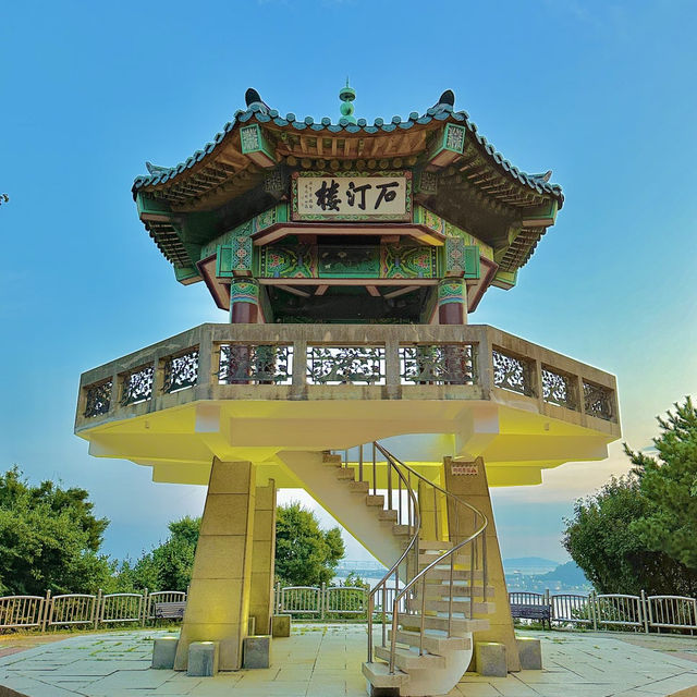 인천항 뷰가 멋진 인천 명소 ‘자유 공원’