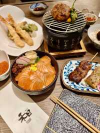 瀑布三文魚親子丼夠吸引