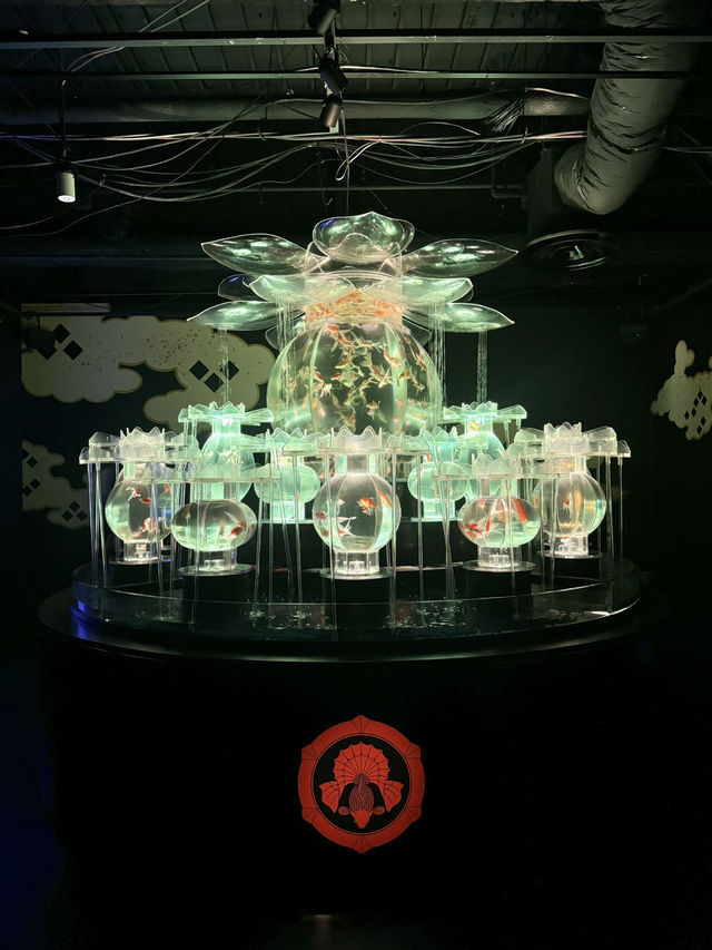 金魚のアートアクアリウム in銀座°･🐟