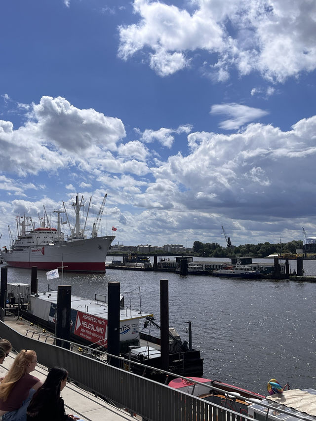 德國漢堡最舒服的海港🏖️⛴️🇩🇪