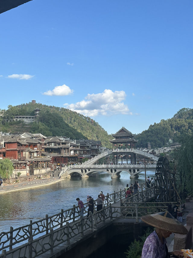 Fenghuan ancient town. I’d recommend going there during autumn or winter. 