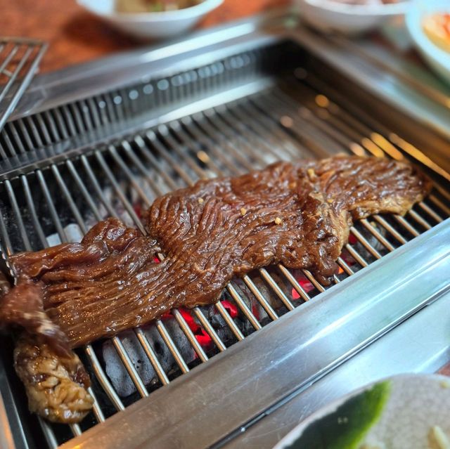 국내여행 대전맛집 설악칡냉면의 돼지갈비맛  