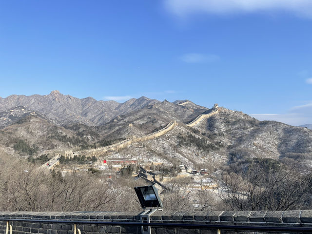 Winter Wonders at Badaling: The Great Wall Transformed by Snow