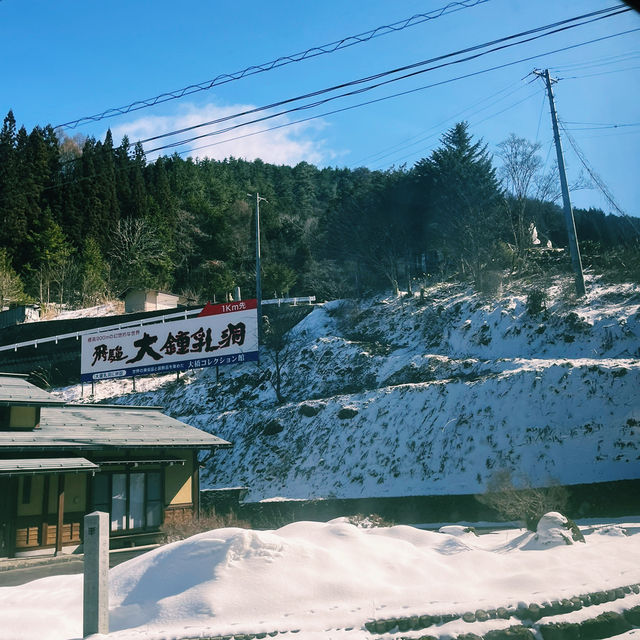 遊走在人文氣息裡，踏著雪白的路