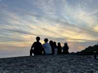 夕陽下的小琉球:自然的壯麗與心靈的平靜