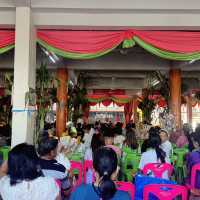 ทำบุญไหว้พระที่“วัดนพรัตนาราม”
