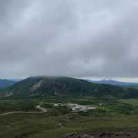 ภูเขาไฟที่กำลังครุกรุ่น แห่งเกาะคิวชู นาม "Aso"