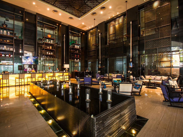 ที่พักที่ภายในโอบล้อมไปด้วยต้นไม้