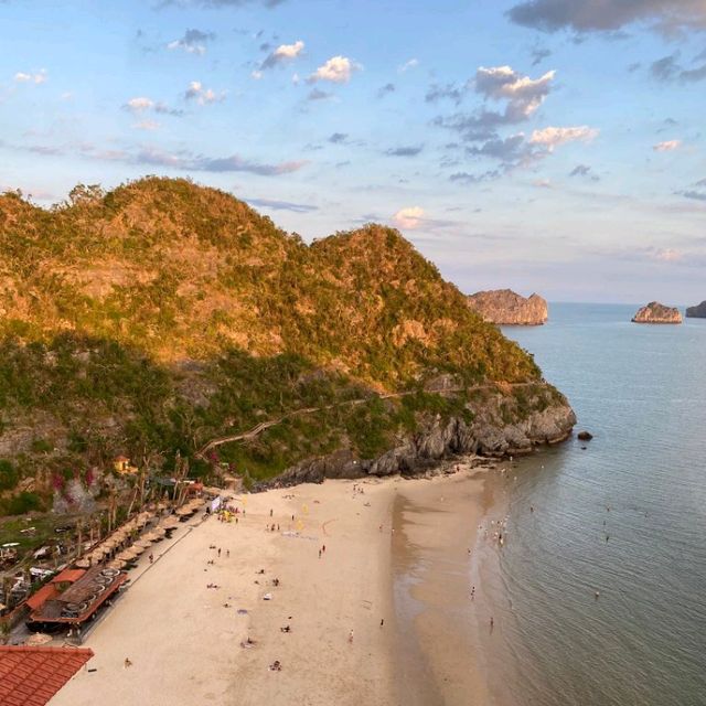 A Sun-Kissed Symphony: Sunset Magic at Perle d'Orient Cat Ba