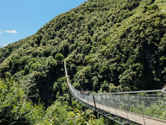 Thrilling Adventure at Ponte Tibetano Carasc