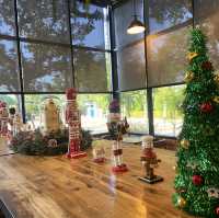 🎄คาเฟ่อเมซอน ปตท.หนองอ้อ อ.มะขาม จันทบุรี 