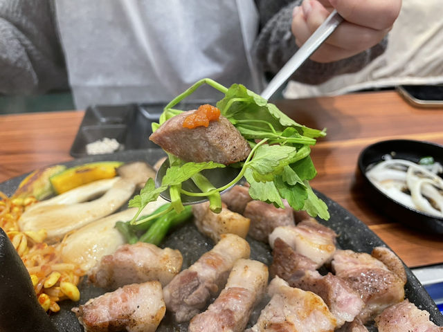경산 고깃집 맛집, 일행