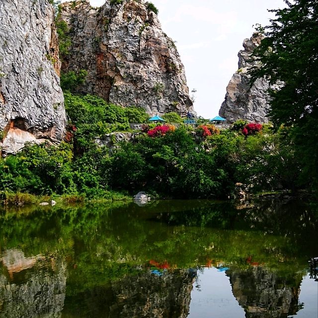 泰國叻丕_อุทยานหินเขางู 蛇山國家公園_隱藏版石礦公園