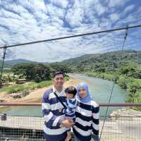 jambatan gantung tamparuli…the best view u can get