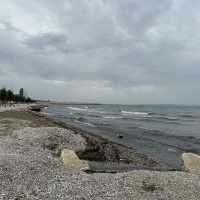 An ancient fort by the beach 