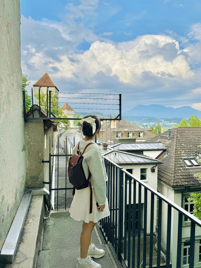 瑞士🇨🇭盧塞恩｜穆塞格城牆 🏰