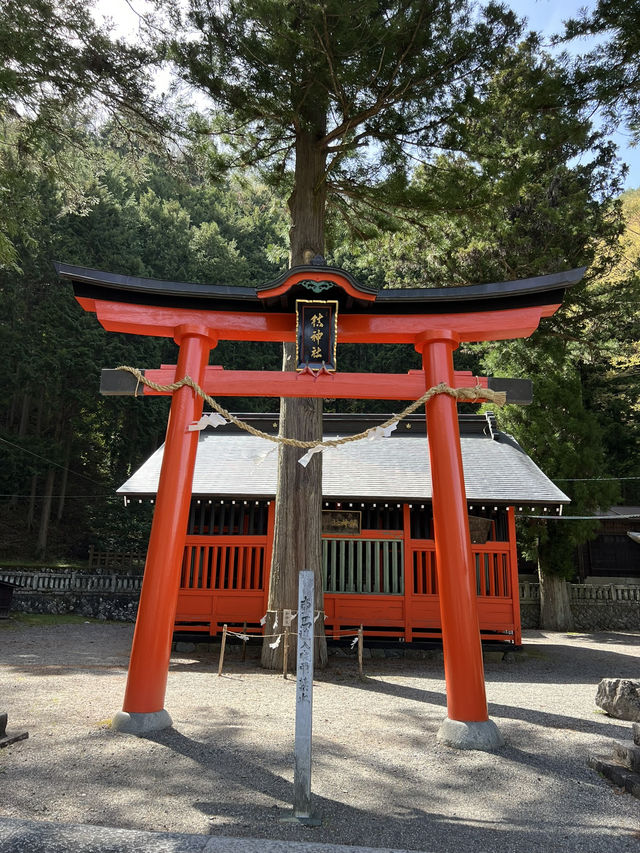 【長野】宿場町の先にある神社