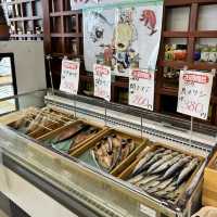 🇯🇵【島根県】やすぎ魚々市！新鮮な魚！干物！カニ！(^^)！！