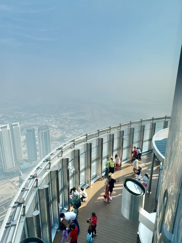 A Bird’s-Eye View from the Burj Khalifa, Dubai 