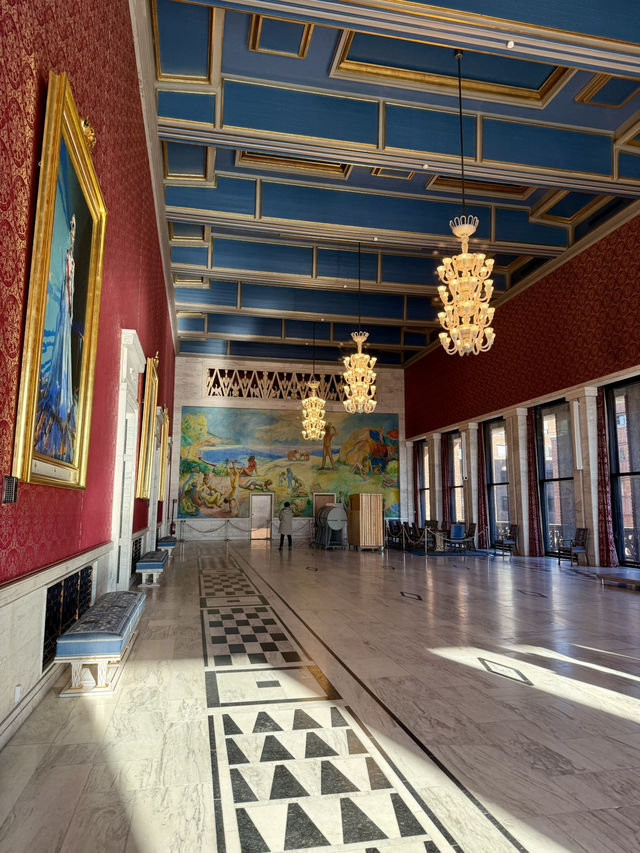 Exploring Oslo City Hall 🏛️✨