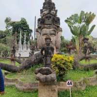Immersing in Spirituality at Buddha Park, Vientiane