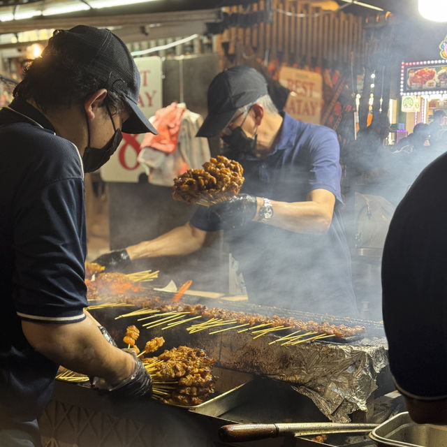 싱가포르 가볼만한 곳 라우파삿 사태거리