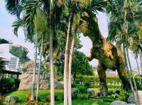 泰國曼谷著名地標高塔建築公園景點：Samut Prakan Learning Park And Tower，免費參觀，適合親子遊，適合打卡拍照📸