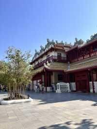 【タイ🇹🇭】みどりがたくさんの寺院-ぞうさんとも一緒-