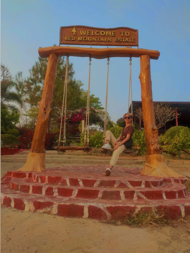 🍷 Chasing Sunsets at Red Mountain, Taunggyi
