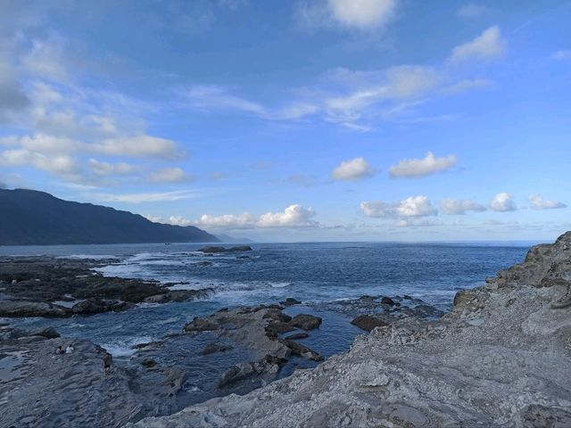 花蓮景點_石梯坪，特殊地質美景