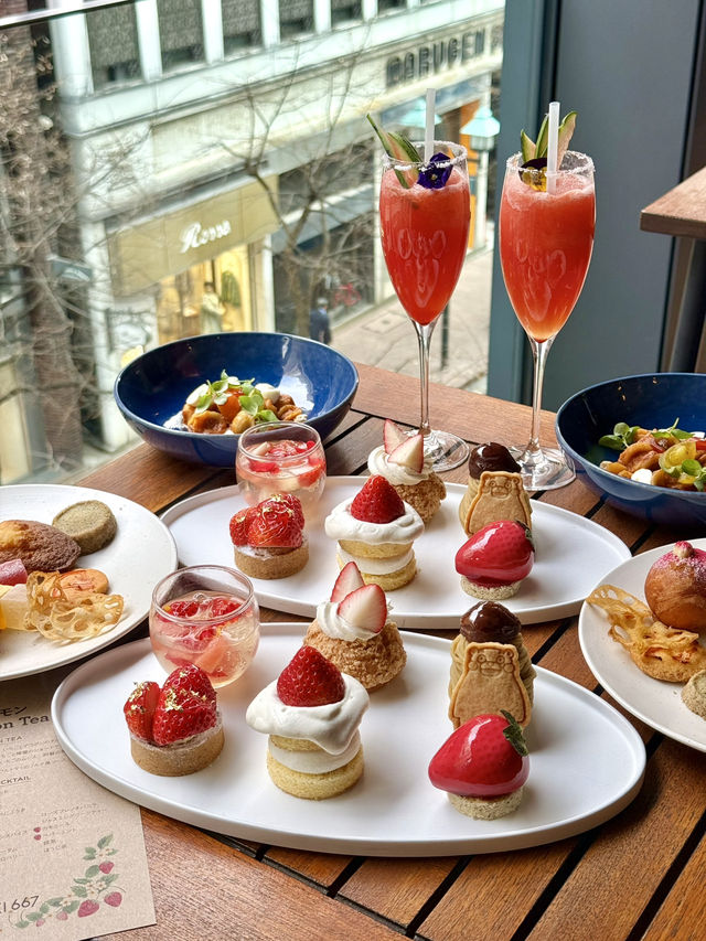 The Perfect Spring Treat: Strawberry Afternoon Tea🍓