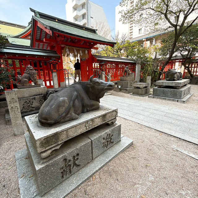 【天神】天神の名前の由来✨鯉が泳ぐ個性派神社✨