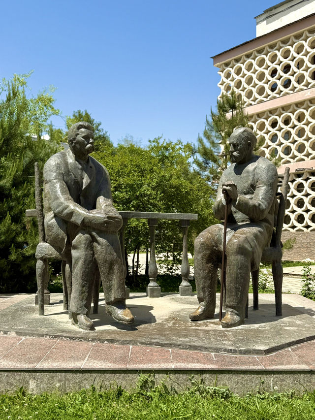 Spring Walks in Dushanbe – Memorial to Tajik Writers