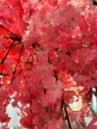 Springtime Magic: Cherry Blossom Displays at LaLaport Mitsui Mall 