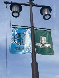 【日田市《進擊的巨人》粉絲朝聖地圖】里維兵長銅像、主題咖啡廳，一日鐵道小旅行