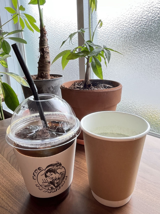 히타카츠항구 배타기전 들리기 좋은 카페쓰시마