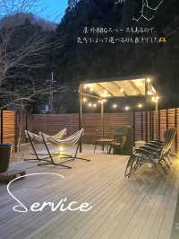 1日1組限定！プライベートサウナをチェックアウトまで楽しめるログハウス🪵