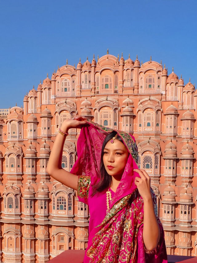 Hawa Mahal ชัยปุระ อินเดีย พระราชวังแห่งสายลม ✨