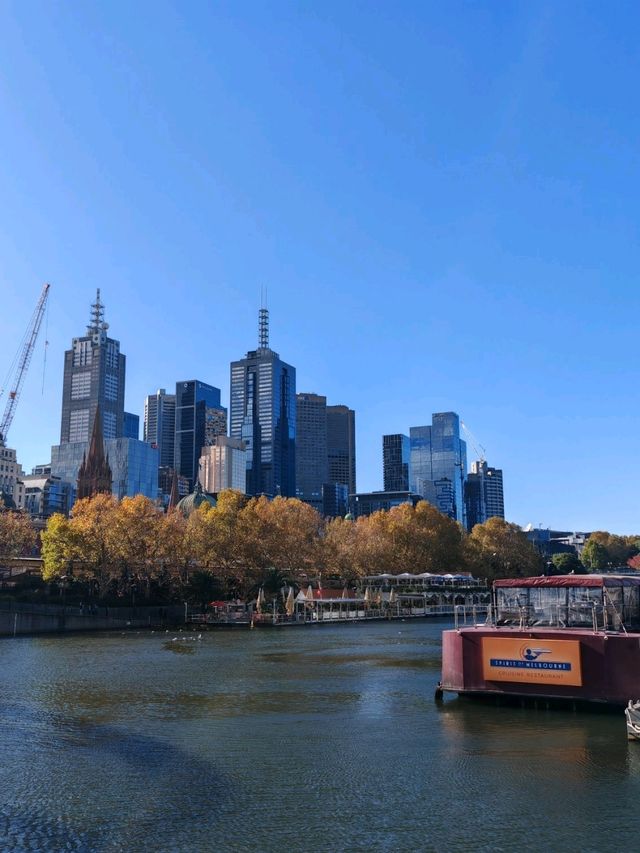 Lovely walk around Yarra River