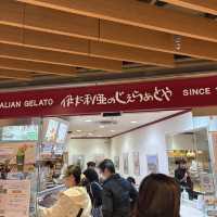 【神奈川🎡】横浜駅の百名店のジェラート屋さん🍦