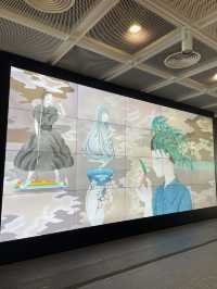 Museum of Art & scenic views of Hong Kong skyline