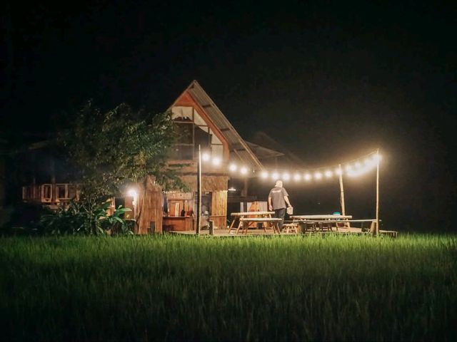 โฮมสเตย์เชียงใหม่...รอบบ้านมีนา🌾 บนฟ้ามีดาว⭐