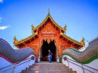 ⛰チェンマイから小旅行！カラフルな寺院「ワット・バンデン」で心をリフレッシュ✨ #ワットバンデン #日帰り旅行 #チェン