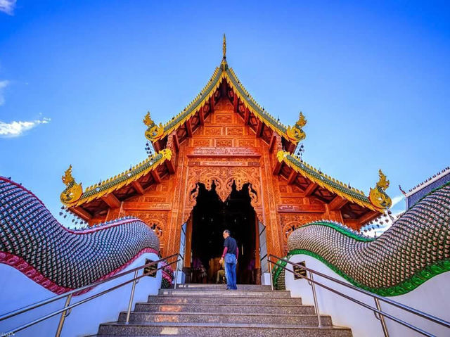 ⛰チェンマイから小旅行！カラフルな寺院「ワット・バンデン」で心をリフレッシュ✨ #ワットバンデン #日帰り旅行 #チェン